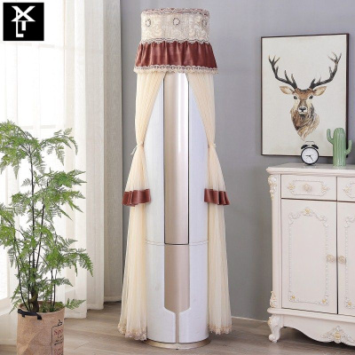 通用空调罩套圆形柜机格力奥克斯海尔美的圆柱立式防尘罩开机不取