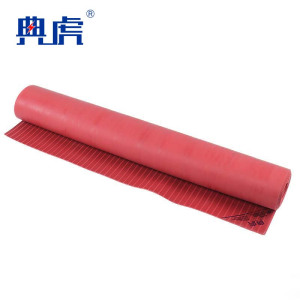 典虎 绝缘胶垫 红色条纹 25kv 10米*1米*8mm 卷