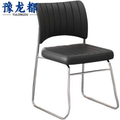 豫龙都靠背椅黑色把