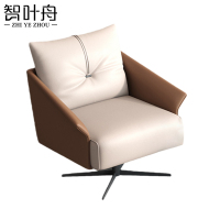 智叶舟沙发单人位84*75*87cm张