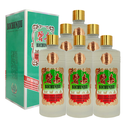 碧春 53度 碧春酒 翡翠绿 酱香型 500mlx6瓶