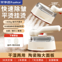 荣事达电熨斗手持蒸汽挂烫机家用小型便携式熨烫机熨衣服神器干湿两用陶瓷釉大面板