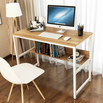 简约长桌子电脑台式桌简易省空间家用经济型长方形书桌学生写字桌