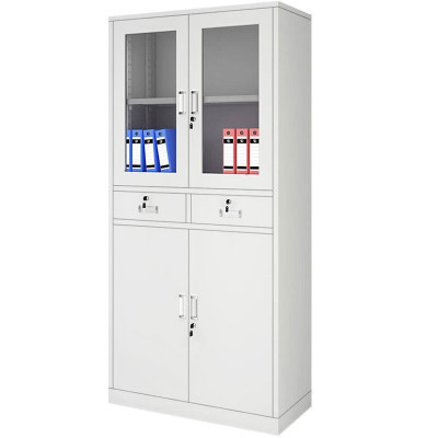 东杉 铁柜 中二斗加厚文件柜 台