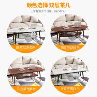 北欧实木茶几简约现代小户型客厅沙发边桌家用创意矮桌移动小茶几