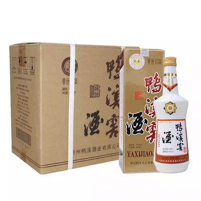 鸭溪窖酒54度精品乳白瓶（复古包装）浓香型500mlx6瓶