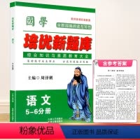 5-6分册 语文 [正版]国学 培优新题库 综合知识与素质教育大全 5-6年级分册/五-六年级分册 语文 全一册 上册下