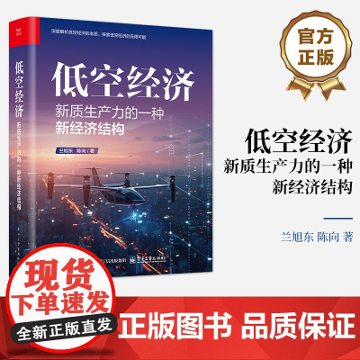 店 低空经济 新质生产力的一种新经济结构 深度解析低空经济的本质 探索低空经济的无效可能 兰旭东 陈向 著