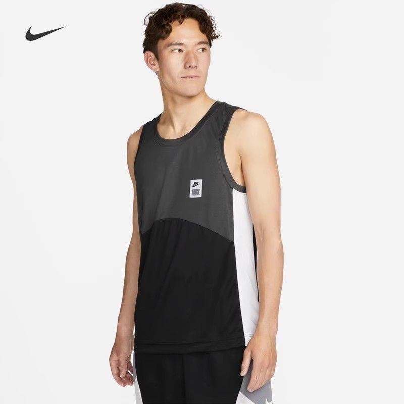 NIKE/耐克背心篮球训练运动速干透气圆领男装DQ5829-070 Z