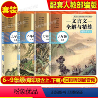 六七八九年级上下册 套装 初中通用 [正版]初中文言文全解与精练 六七八九年级上下册 赠朗诵音频 配全国6789年级语文
