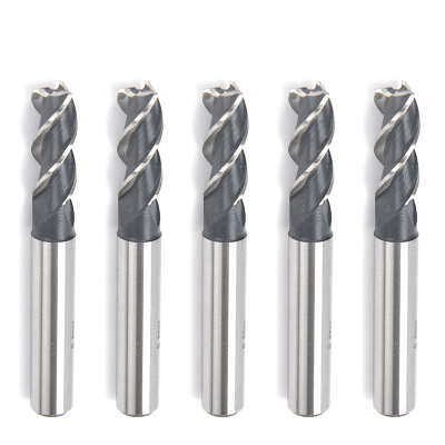 达昭 四刃直柄立铣刀 高性能高速钢HSS-E φ6