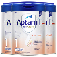 [3罐装]Aptamil德国原装进口爱他美白金版1段0-6个月婴幼儿配方奶粉800g