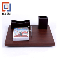 精工巨彩 木架皮质台历 PZ-01 个