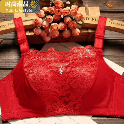 YUNWUXIN文胸聚拢小胸性感内衣女无钢圈少女上托抹胸调整型细带防走光胸罩抹胸