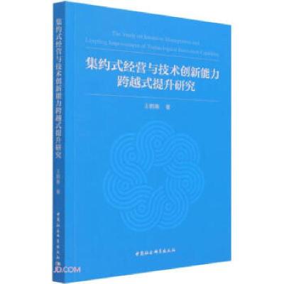正版新书]集约式经营与技术创新能力跨越式提升研究王鹤春 著978