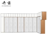 卉茵 实木衣柜 1*1*0.4 平方米