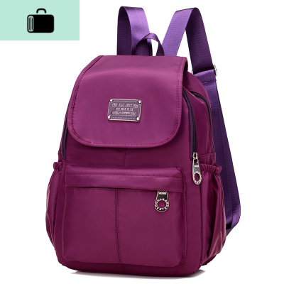 牛津布双肩包女2020新款帆布小背包旅行包尼龙韩版潮休闲百搭NEW LAKE