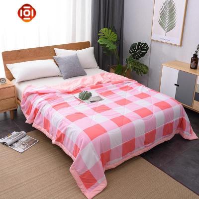 水洗棉夏被棉夏被空调被夏凉被可机洗水洗棉夏被三维工匠被子