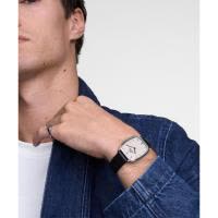 丹尼尔惠灵顿(Daniel Wellington)复古怀表风格石英表男女款休闲商务腕表 linen纹理经典玫瑰金银色