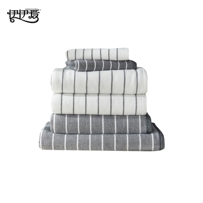 伊伊爱MJ0BH02200158Z简约现代毛巾抹布两用34*74cm