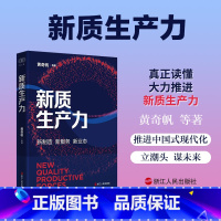 新质生产力 [正版]新质生产力黄奇帆等著全面推进中国式现代化立潮头谋未来为推动经济社会高质量发展实现中国式现代化提供助力