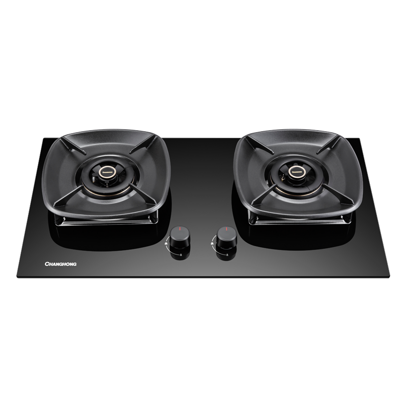 长虹(CHANGHONG) 5.2kW猛火 一级能效 全保洁燃烧器 四效聚能炉架 天然气灶具JZT-B261