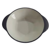 炯毅 密胺餐具面碗商用麻辣烫碗拉面碗水煮鱼毛血旺面馆塑料碗 密胺瓷碗双耳 18cm 个