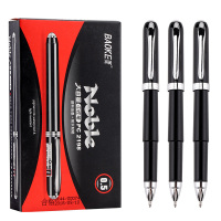 宝克(BAOKE)PC2198/2238/2248 0.5mm大容量颜料油墨中性笔 黑色 12支/盒 1盒