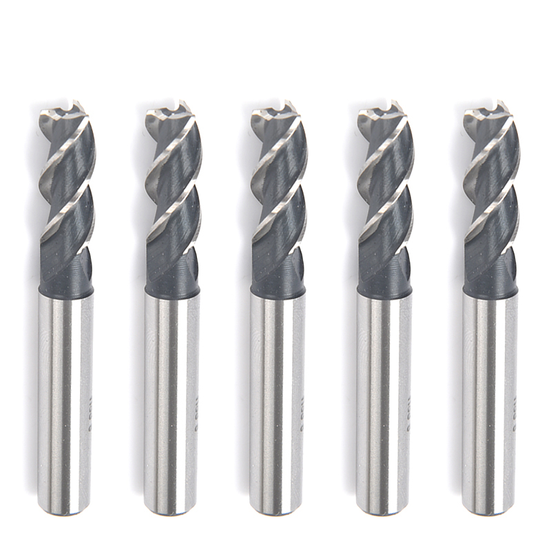 达昭 四刃直柄立铣刀 高性能高速钢HSS-E φ4