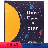 [正版]从前有一颗星星 英文原版绘本 Once Upon a Star 一次诗意的太空之旅 诗歌绘本 儿童太空宇宙科普