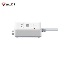 公牛 新国标插座/接线板 GN-103D 大功率1位无开关 3m