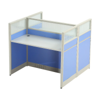 中豫鑫泽 ZYXZ5031803 职员桌屏风工位职员办公桌 工字型双人位