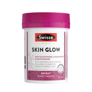 澳洲Swisse斯维诗曜光瓶虾青素谷胱甘肽胶囊30粒美白丸焕亮肌肤原装进口亮肤御光丸雪肌丸膳食营养补充剂