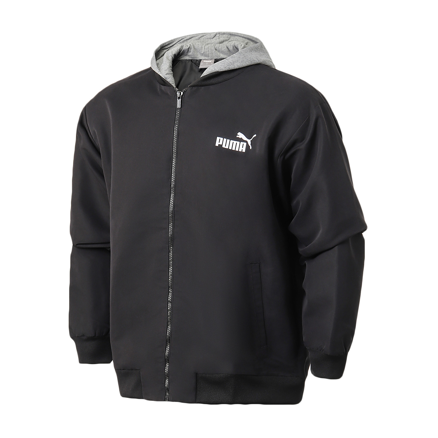 puma彪马男装运动服休闲梭织连帽外套587153