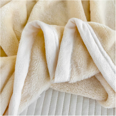 摩洛蔻 MLKTZ-001 午睡毯子珊瑚绒150*70cm(计价单位:件)米白色