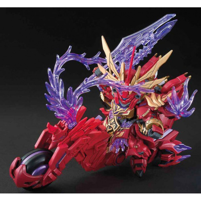 q版bb董卓天意吕布貂蝉 [送支架]sd三国创杰传吕布新安洲&赤兔马品牌