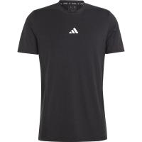 Adidas男士运动T恤吸湿排汗修身圆领训练上衣舒适透气