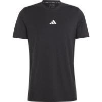 Adidas男士运动T恤吸湿排汗修身圆领训练上衣舒适透气