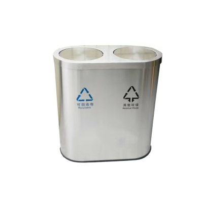 菲尔阿扎 PHIL ARZA 不锈钢垃圾桶 大号翻盖款/个