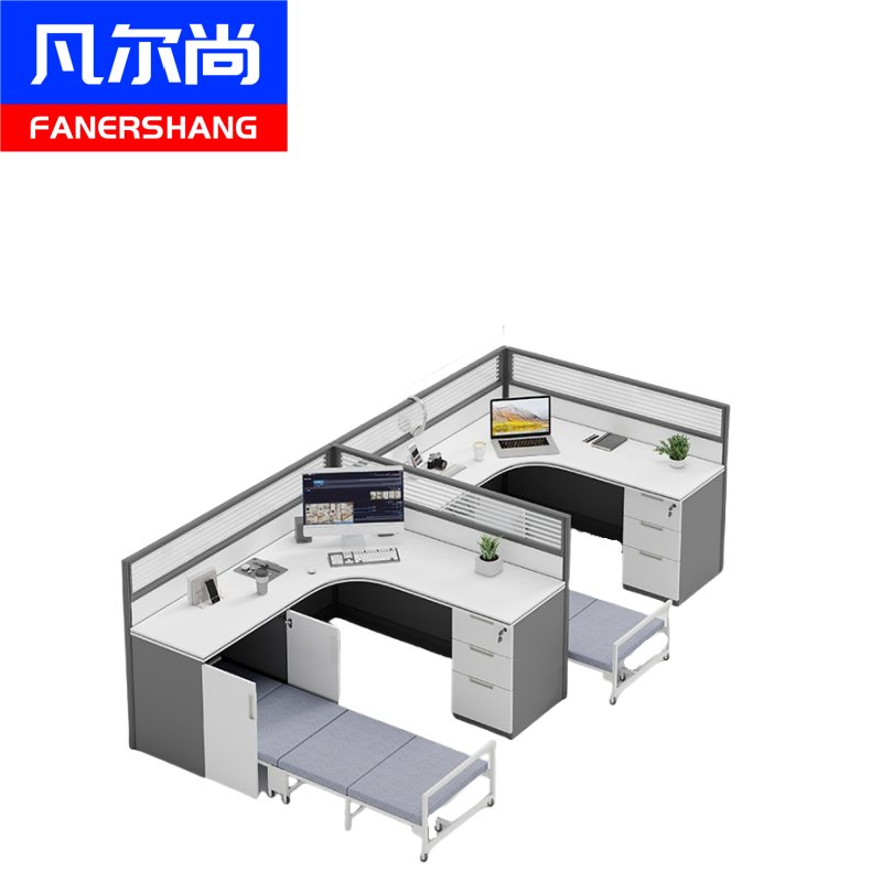 凡尔尚带床办公桌