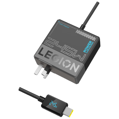 联想(Lenovo)拯救者245w氮化镓充电器Slim方口 三脚接地12.25A 拯救者快充协议官方适配器 适用拯救者T