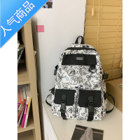 封后小学生三到六年级可爱卡通透明书包女初中高中生背包校园风双肩包学生书包