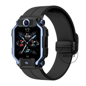 适用小天才表带磁吸z11z10z9方扣硅胶折叠扣z8z7z6儿童腕带3139