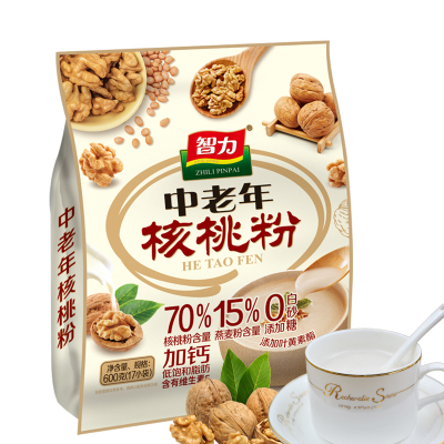 智力 中老年核桃粉616g(内含22小包)速溶即食代餐粉