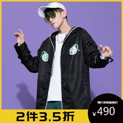 DEBRAND|潮牌吴克群国潮主系列男式风衣