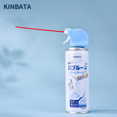 KINBATA国产洁厕剂350毫升自然香啫喱状带喷头强力去污抗菌设计
