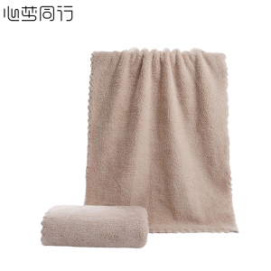 心梦同行 珊瑚绒毛巾卫生间擦手巾吸水抹布 35*75cm/70g/2202/条