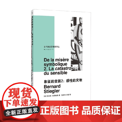 象征的贫困2 贝尔纳·斯蒂格勒 著 社会科学