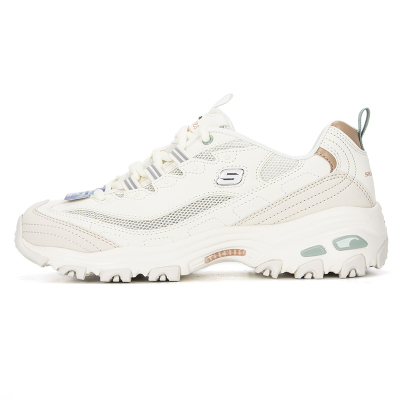 Skechers斯凯奇女鞋新款厚底舒适熊猫鞋网面休闲运动鞋896204-OFWT ZP