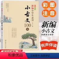 新编小学生必背小古文100篇 小学通用 [正版]新编小学生必背古诗词128首 杨雨主编彩色注音人教版必背古诗词小古文10